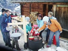 Hexenfondue im Schlittelbeizli